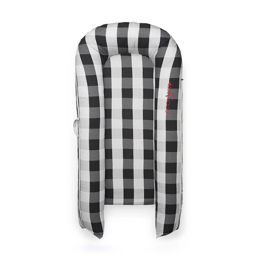 DockATot Grand Cover - Charcoal Buffalo