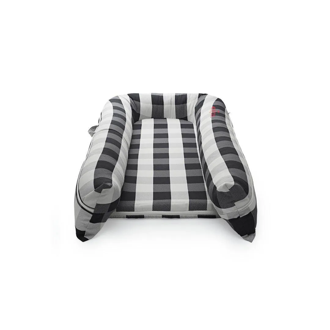 DockATot Grand Cover - Charcoal Buffalo