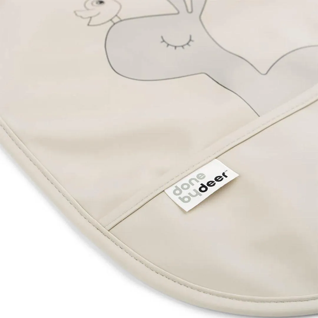 Done by Deer Velcro Bibs - Lalee - Sand - 2 Pack