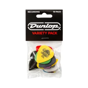 Dunlop PVP120 Recording Pick Variety Pack - 18-pack