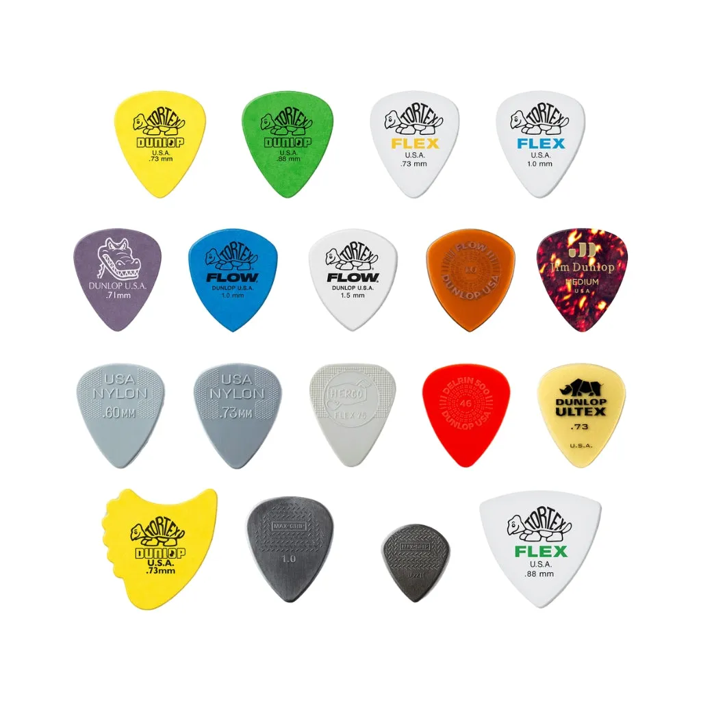 Dunlop PVP120 Recording Pick Variety Pack - 18-pack