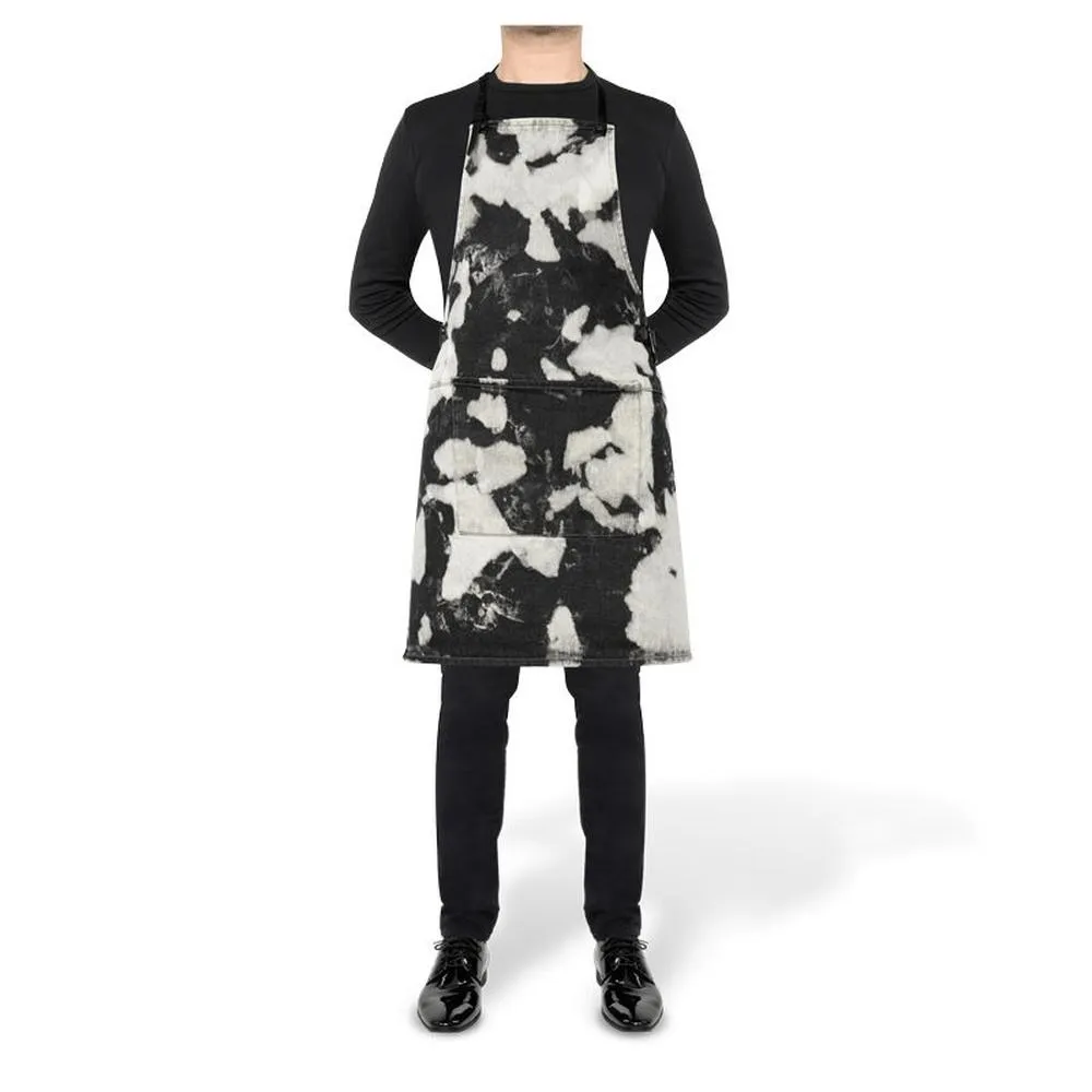 Dutchdeluxes Apron In Bbq Style, Black Stained