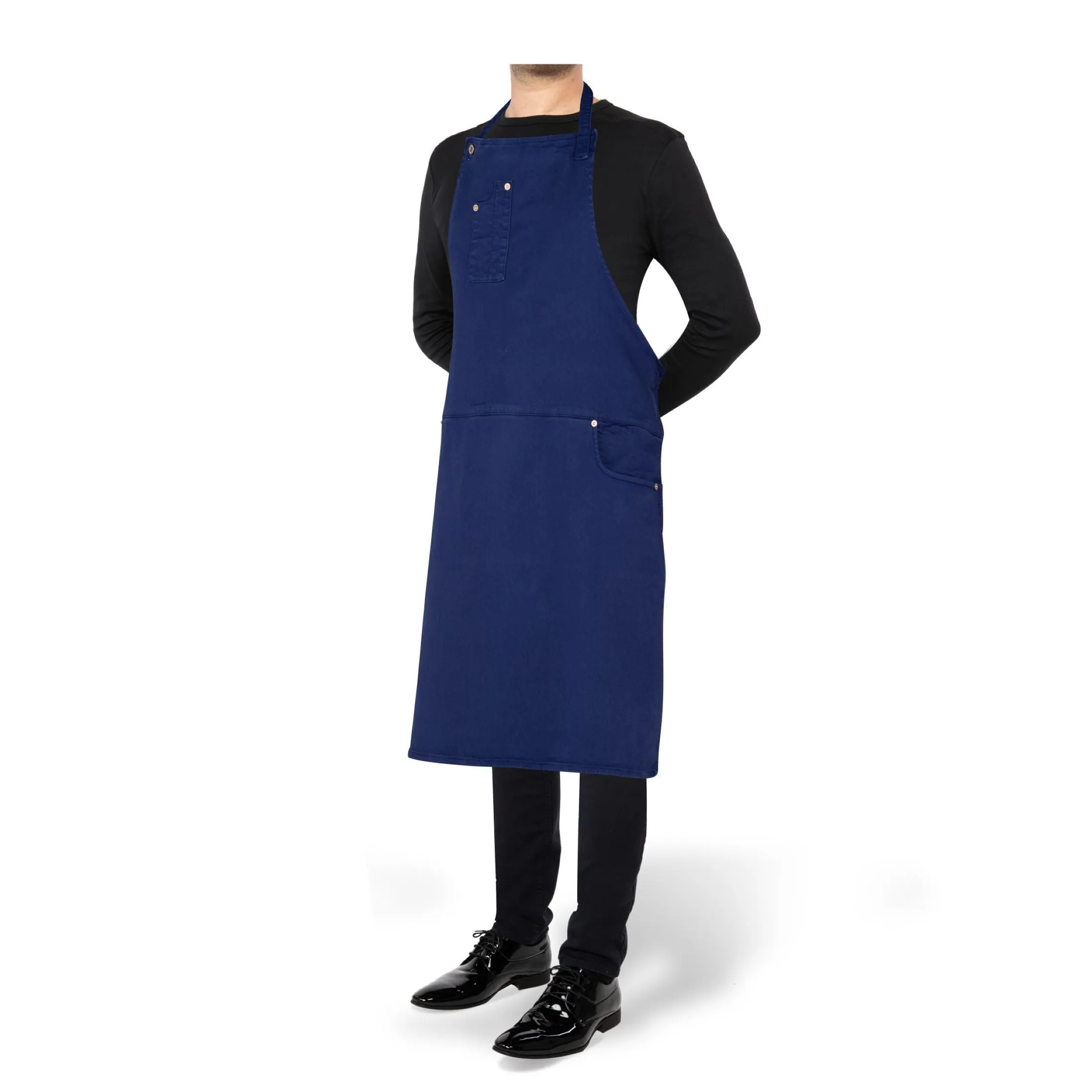 Dutchdeluxes Five Pocket Apron Comfort Fit, Dark Blue