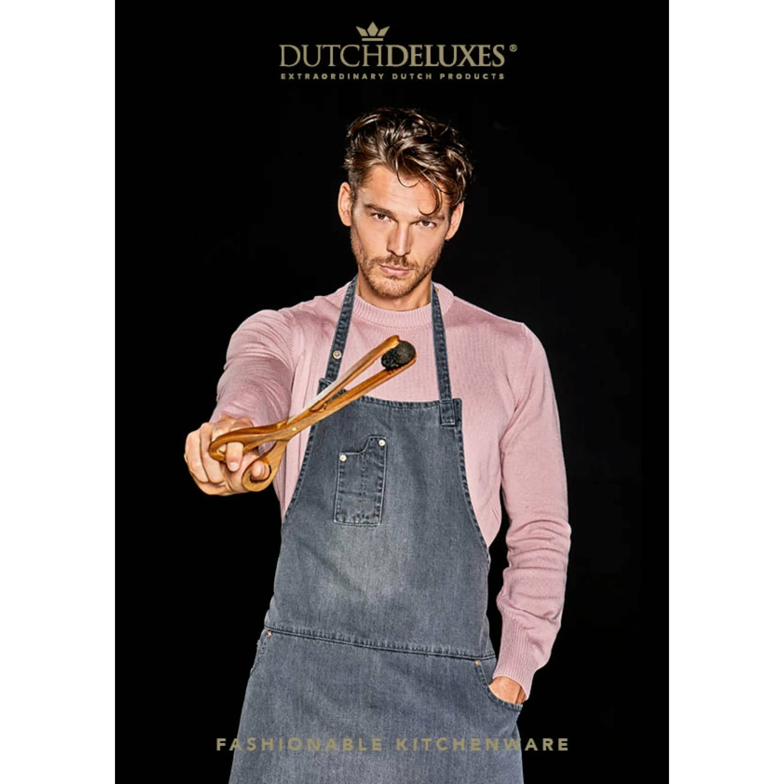 Dutchdeluxes Five Pocket Apron Comfort Fit, Washed Grey