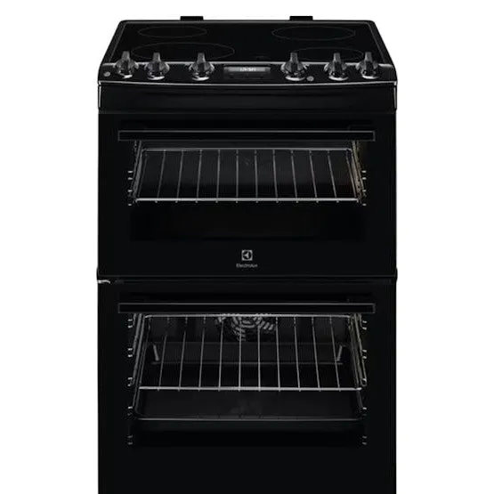Electrolux 60cm Double Oven Electric Cooker | LKR655200K