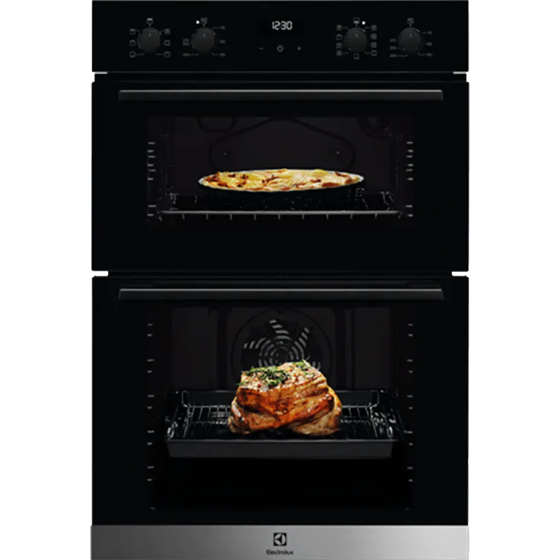 Electrolux Built-In Electric Double Oven | Black