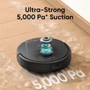Eufy L60 Hybrid Robot Vacuum Cleaner with Self Cleaning Station - Black | T2278V11