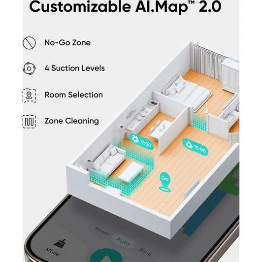 Eufy L60 Hybrid Robot Vacuum | T2268V11