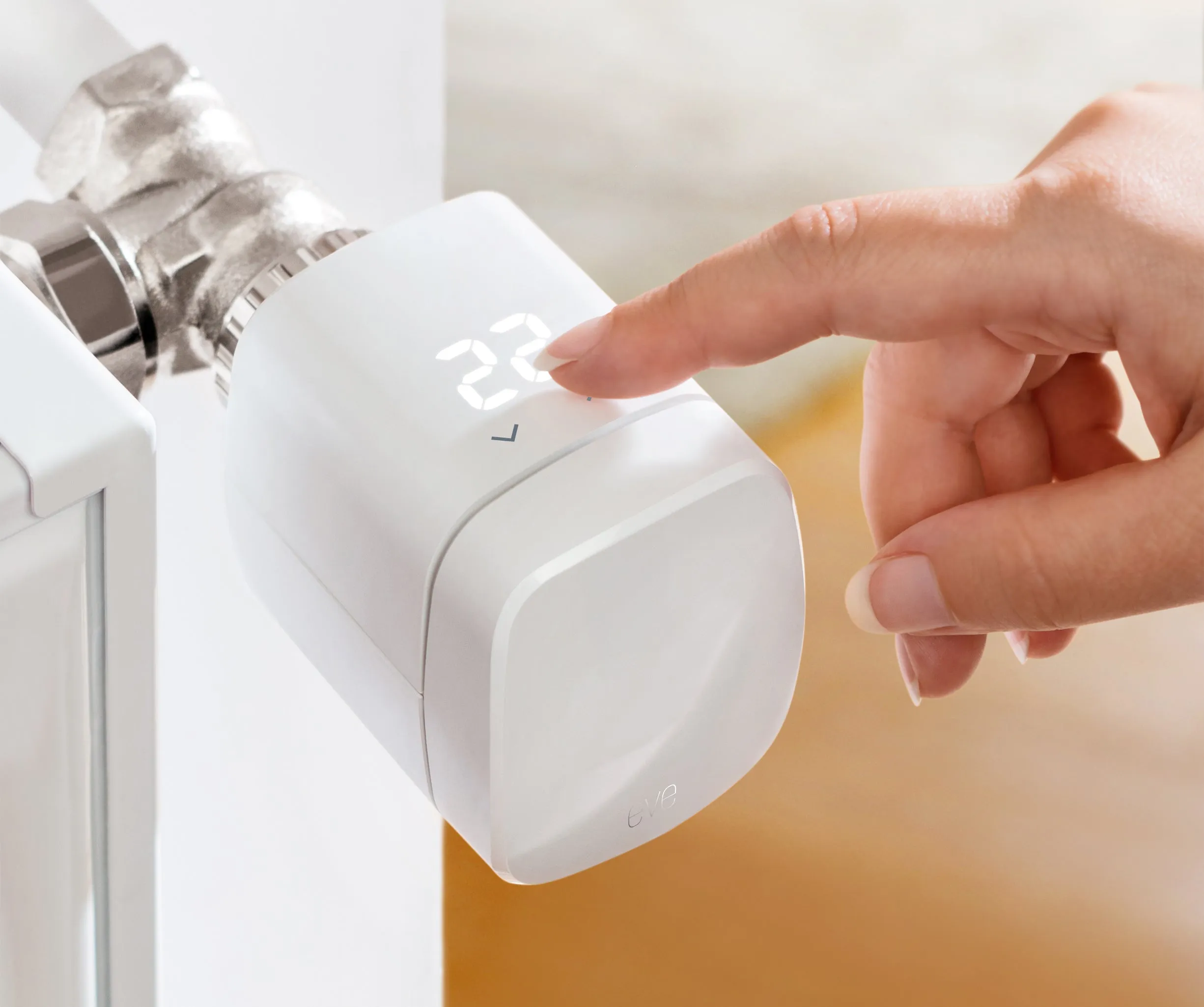 Eve Thermo Smart radiator valve with Apple HomeKit technology