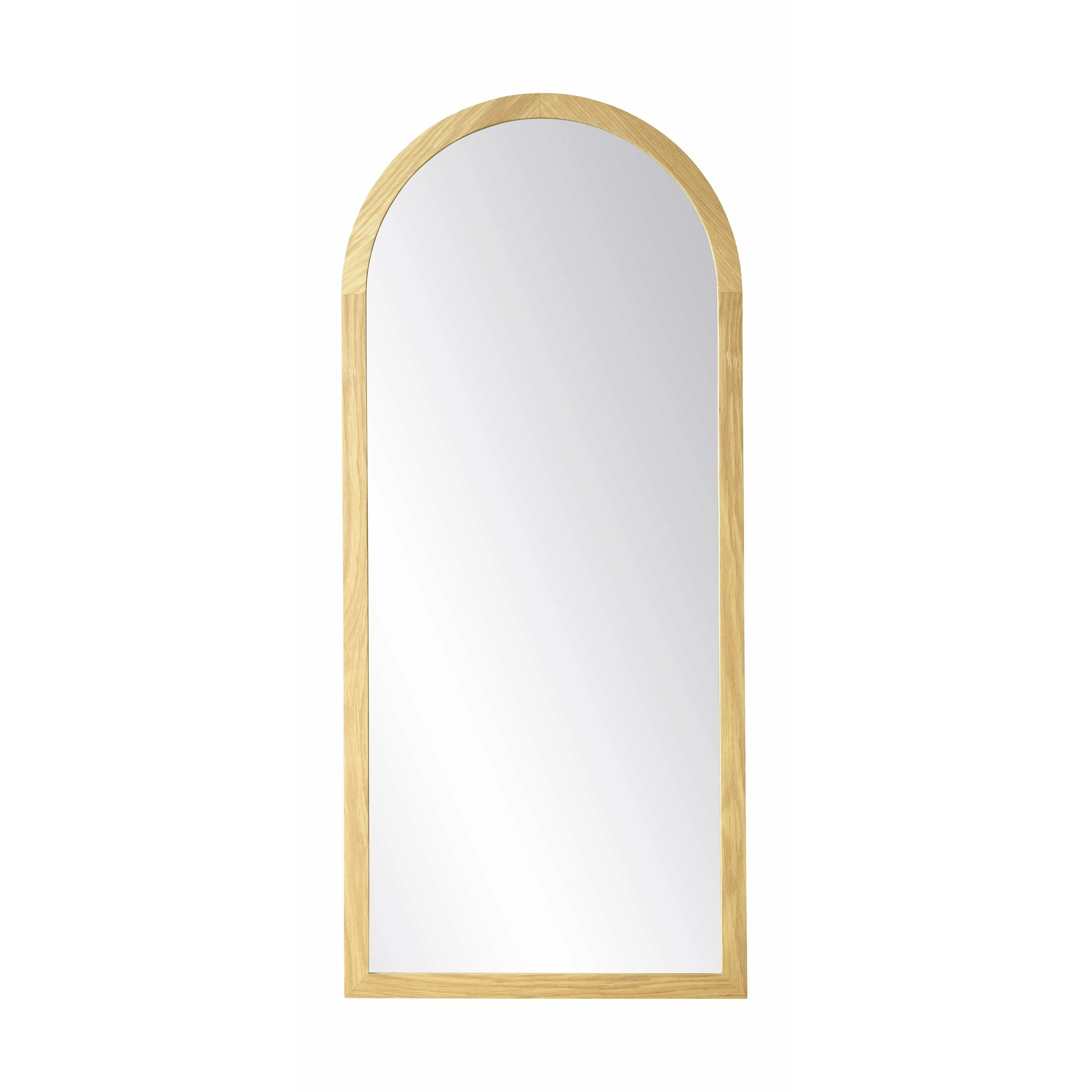 Fdb Møbler I2 Mossø Mirror 90x40 Cm, Natural Brown