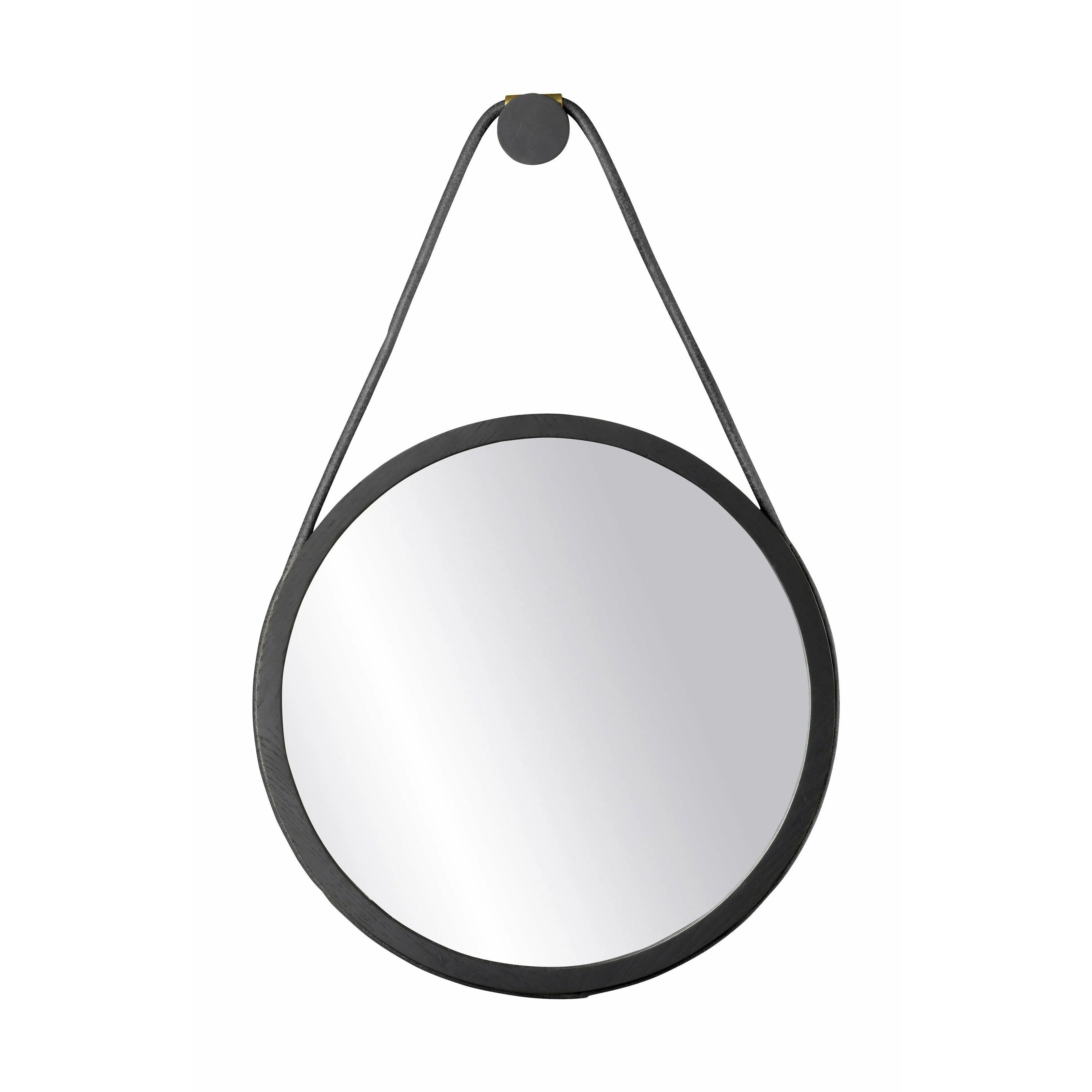 Fdb Møbler I3 Mossø Mirror ø 40 Cm, Black