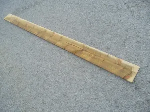 Feather Edge Board 6' x 4"