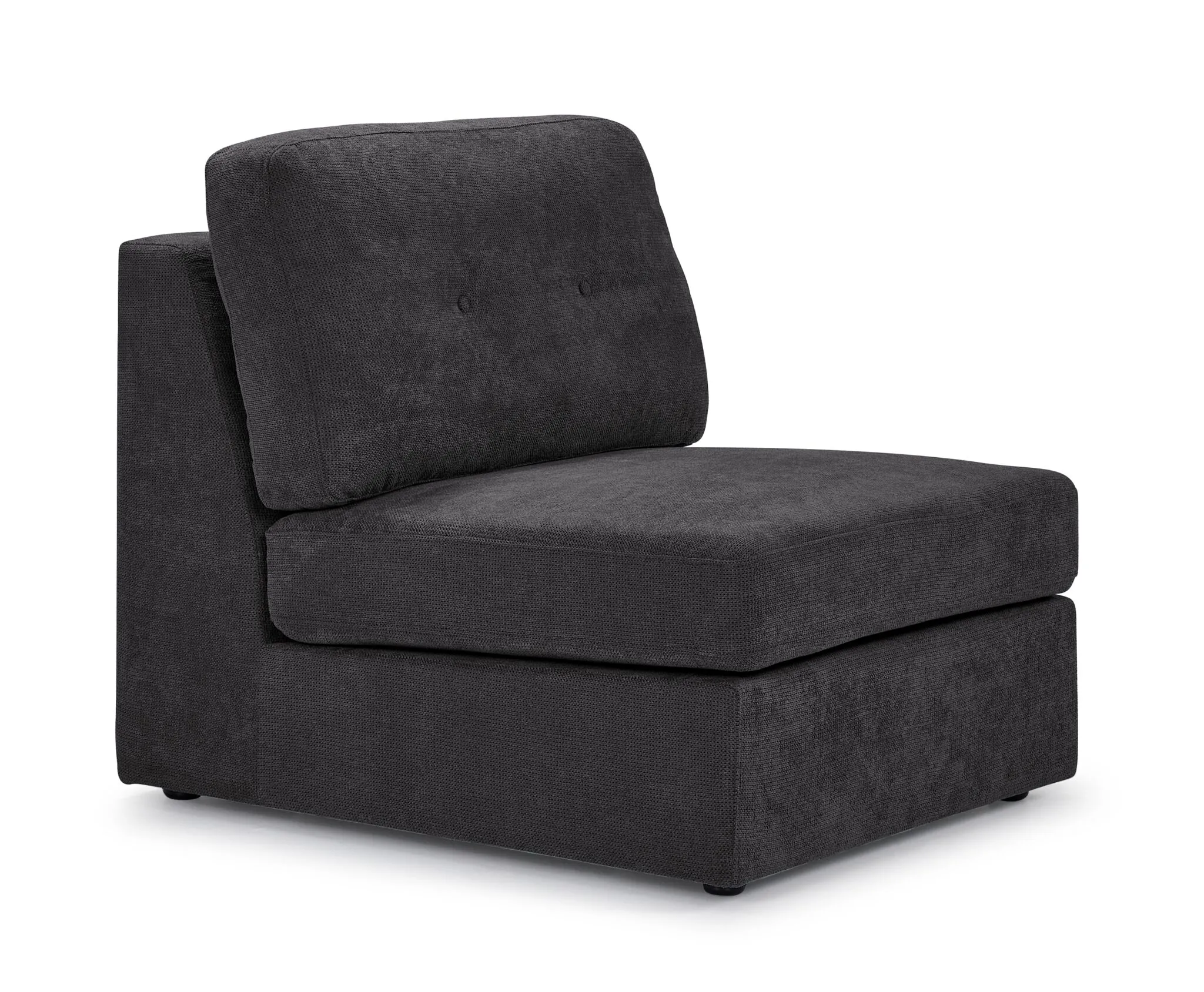 Feeling Connected - Connex 5-Piece Modular Sectional - Dark Grey