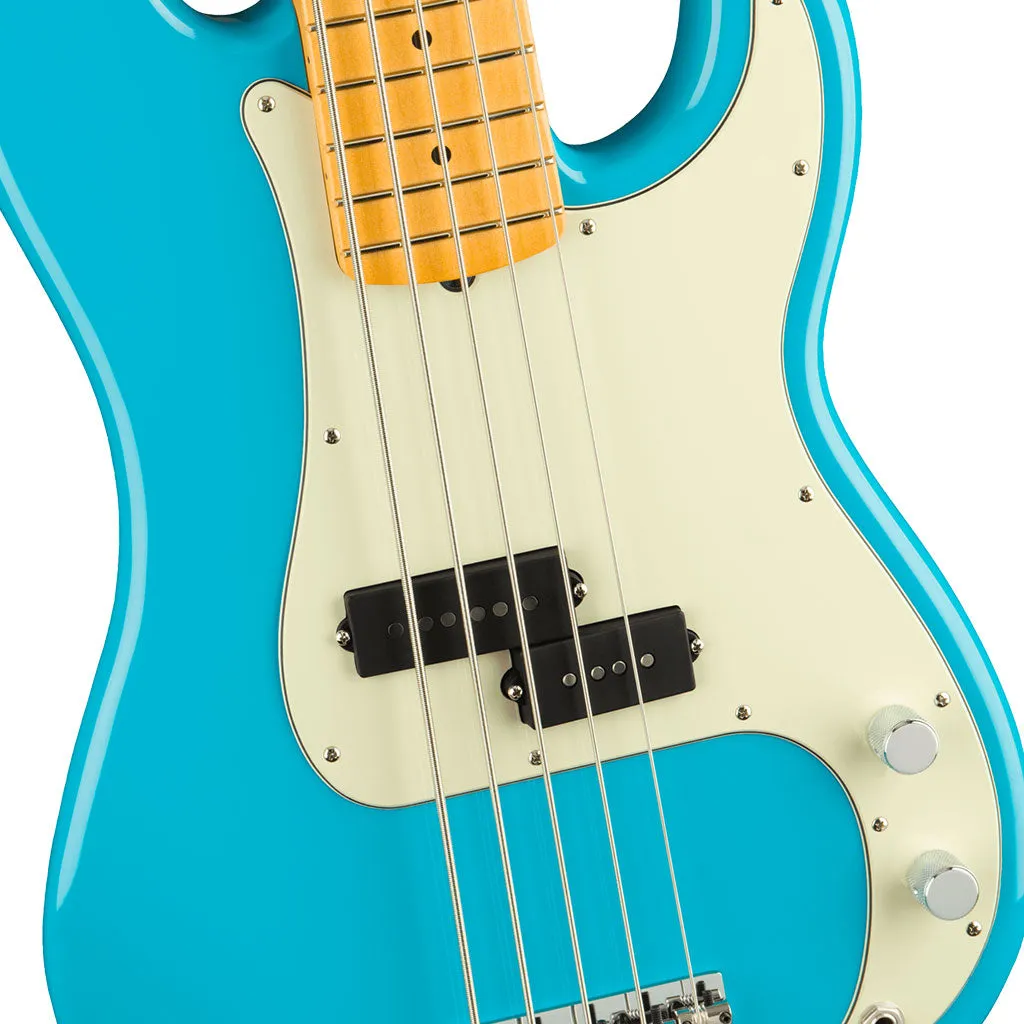Fender - American Professional II Precision Bass V - Maple Fingerboard - Miami Blue