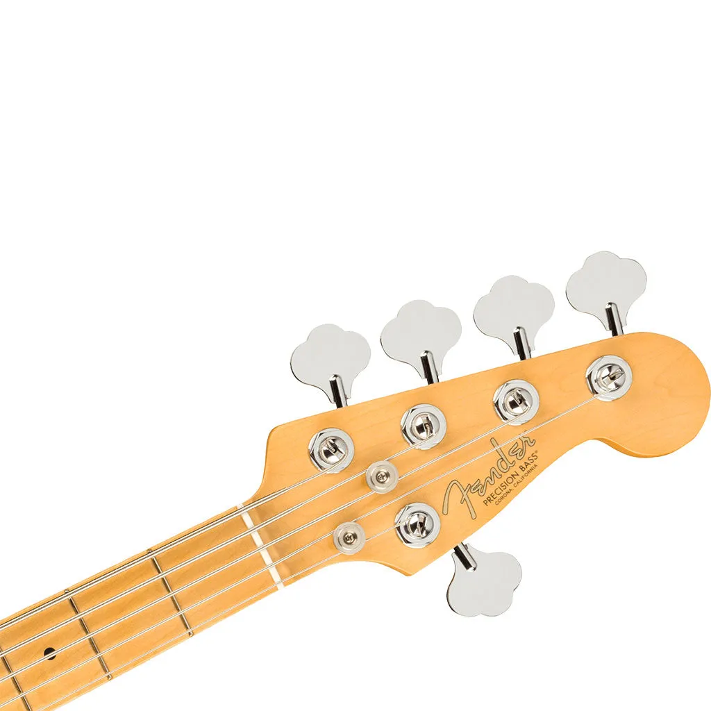 Fender - American Professional II Precision Bass V - Maple Fingerboard - Miami Blue