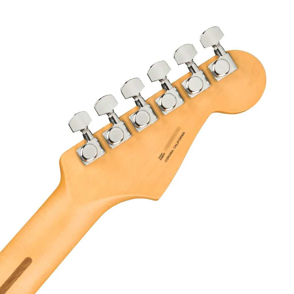 Fender - American Ultra Stratocaster Left-Hand, Maple Fingerboard, Cobra Blue