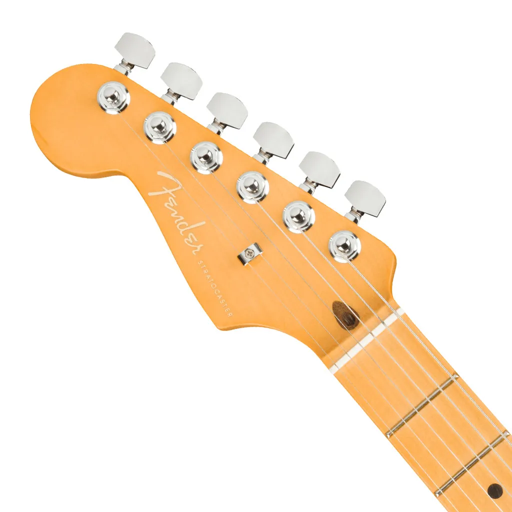 Fender - American Ultra Stratocaster Left-Hand, Maple Fingerboard, Cobra Blue