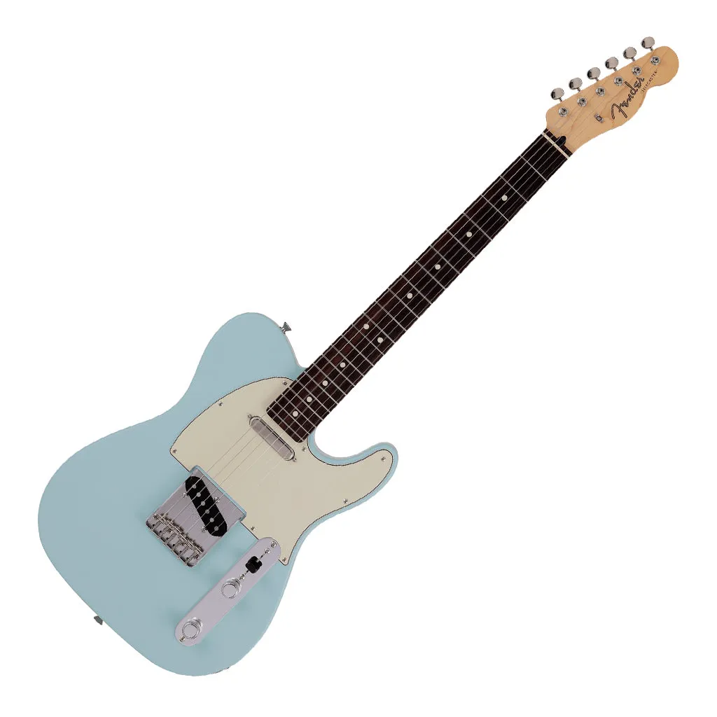 Fender Made in Japan Junior Collection Telecaster, Rosewood Fingerboard, Satin Daphne Blue