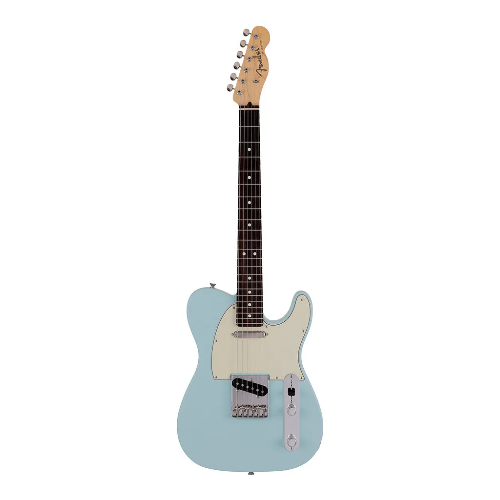 Fender Made in Japan Junior Collection Telecaster, Rosewood Fingerboard, Satin Daphne Blue