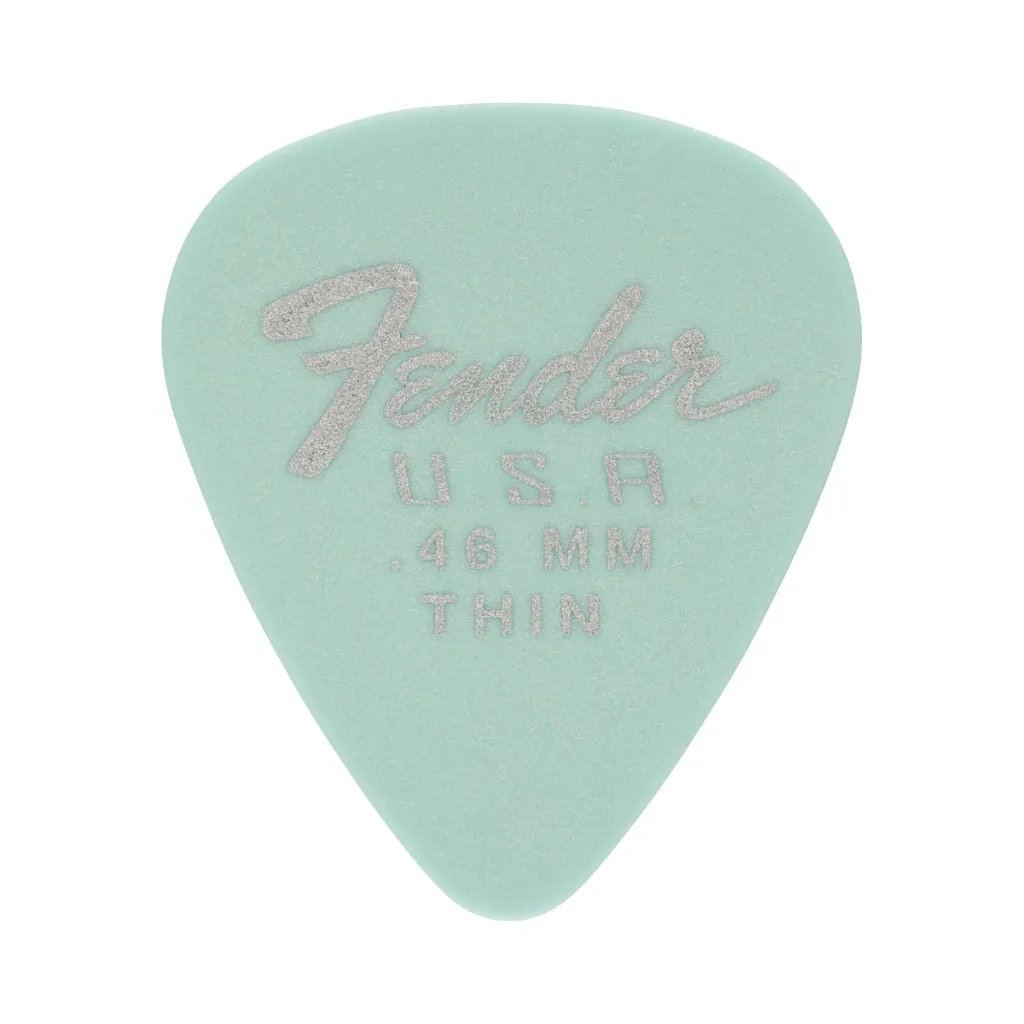 Fender Original Delrin Guitar Picks 12-pack - .46mm Daphne Blue