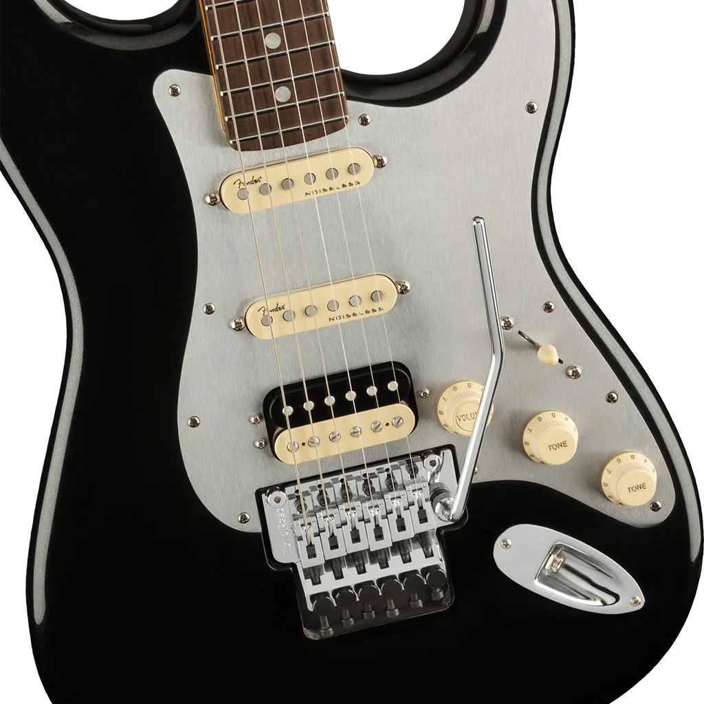 Fender - Ultra Luxe Stratocaster Floyd Rose HSS - Rosewood Fingerboard - Mystic Black