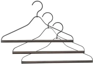 Ferm Living Coat Hanger, Black (Set Of 3)