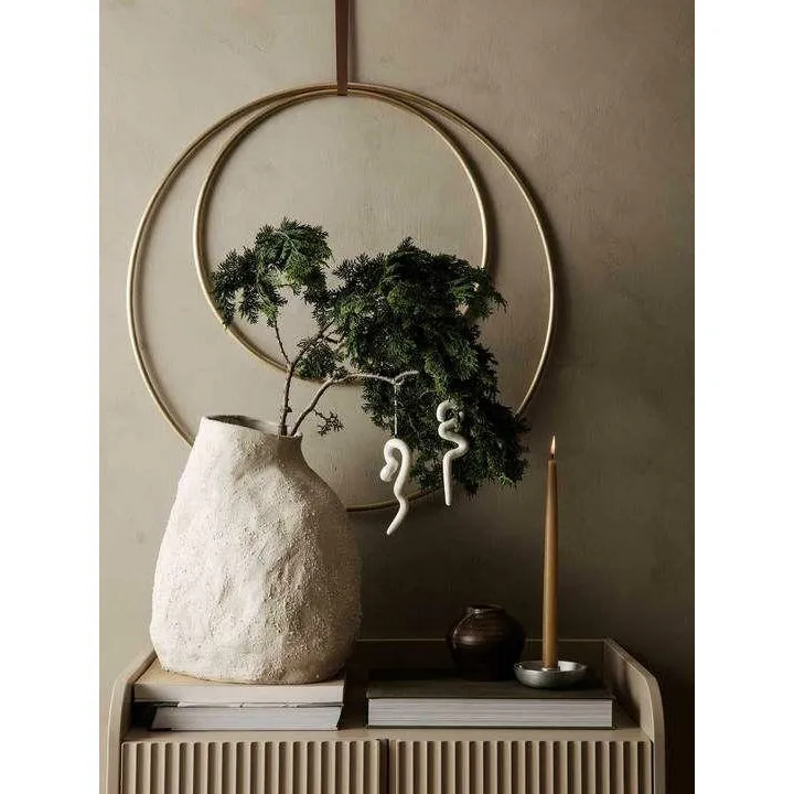 Ferm Living Deco Frame Ring Small, Brass