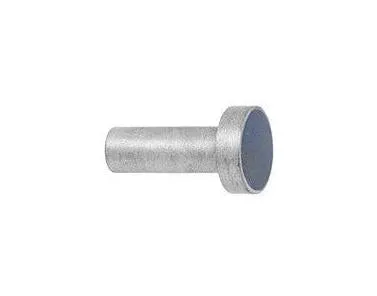 Ferm Living Hook Haken Edelstahl, Blauer Lapislazuli Ø2 cm