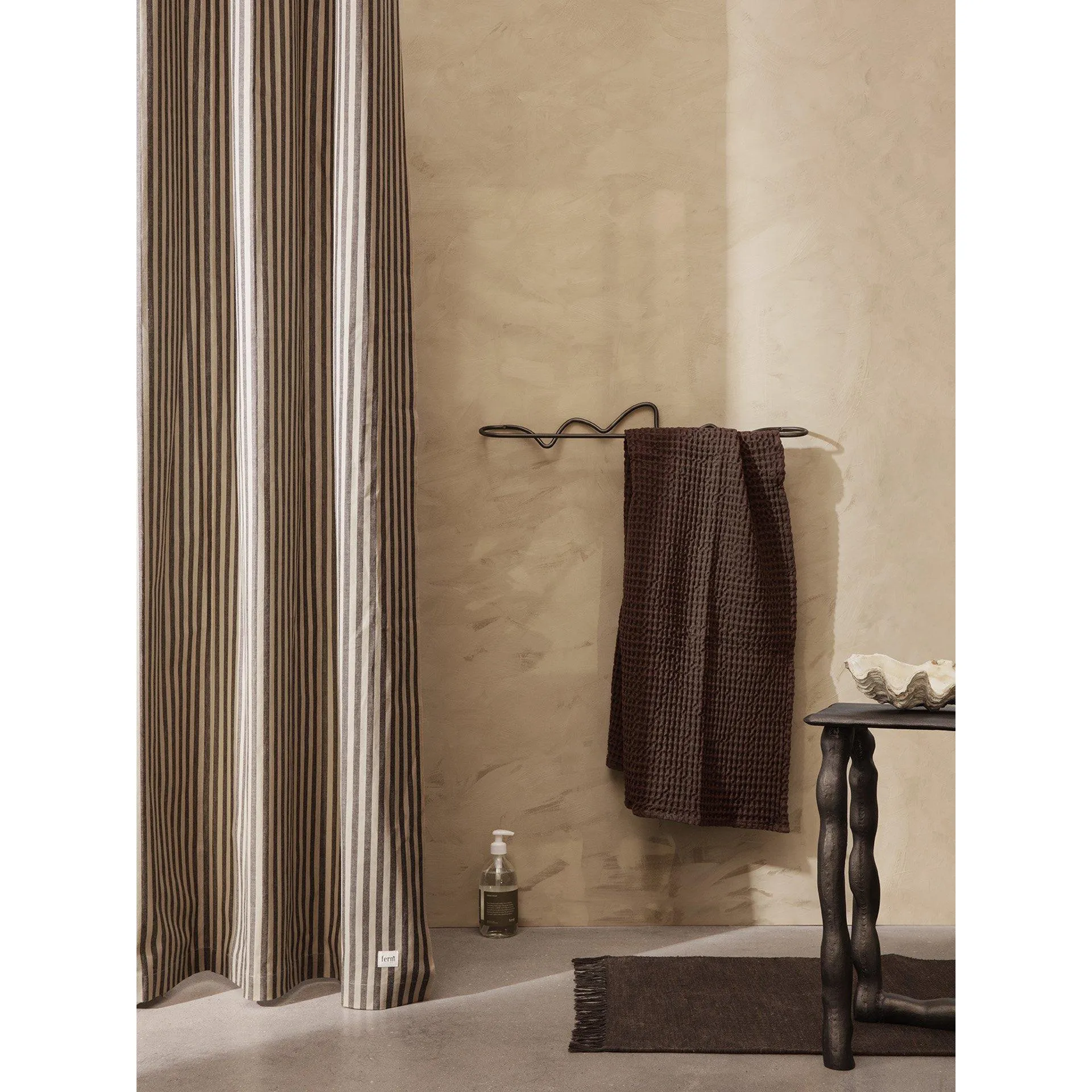 Ferm Living Melange Carpet, Chocolate