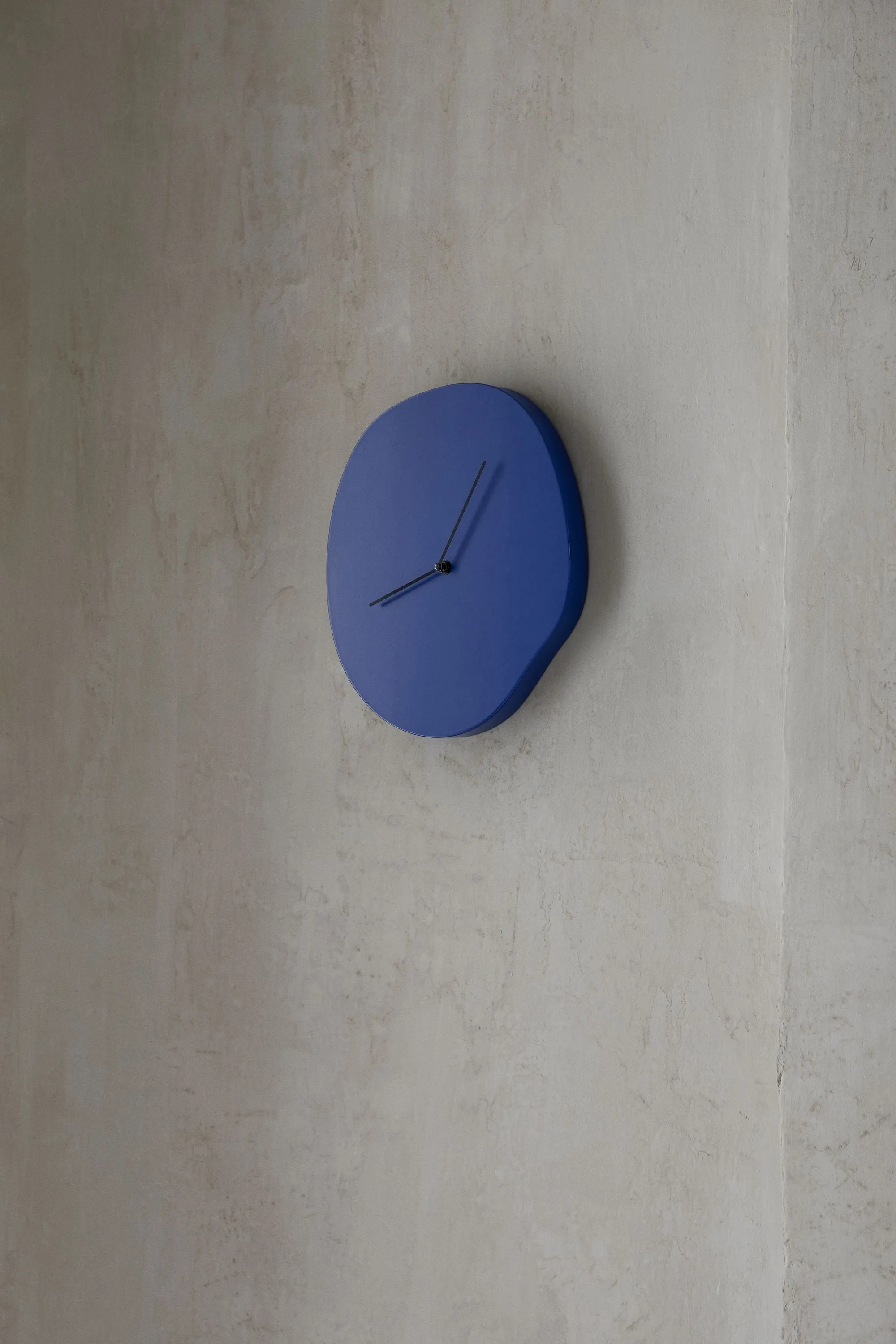 Ferm Living Melt Wall Clock, Blue