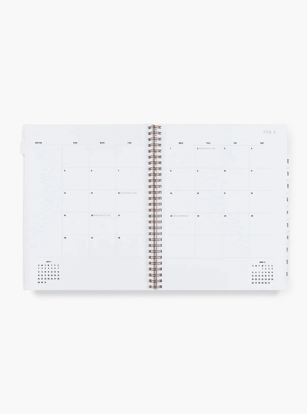 Fern Green 2023 Yearly Task Planner