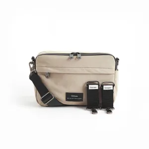 Finnson Frida Eco Stroller Organiser with Stroller Clips  - Taupe