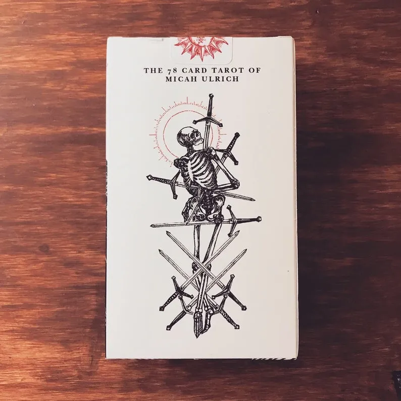Flux Arcana Tarot Deck - Dark Art - Skulls - Gothic - 78 Card Deck