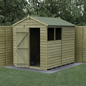 Forest Garden 4life Apex Shed 6x8 with 2 Windows