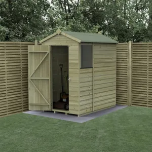 Forest Garden Beckwood 4x6 Apex Shed with Window