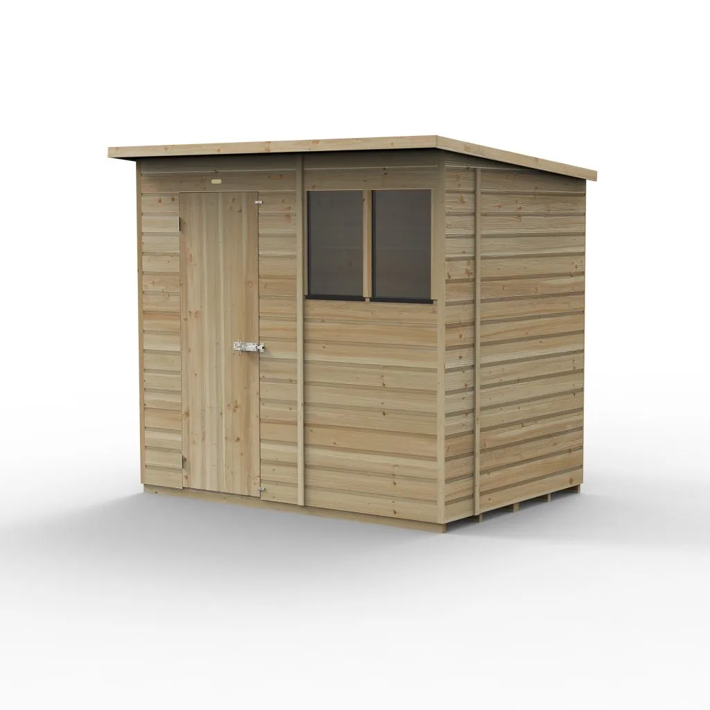 Forest Garden Beckwood 7x5 Pent Shed with 2 Windows