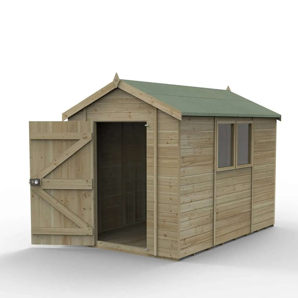 Forest Garden Timberdale 10x6 Apex Shed