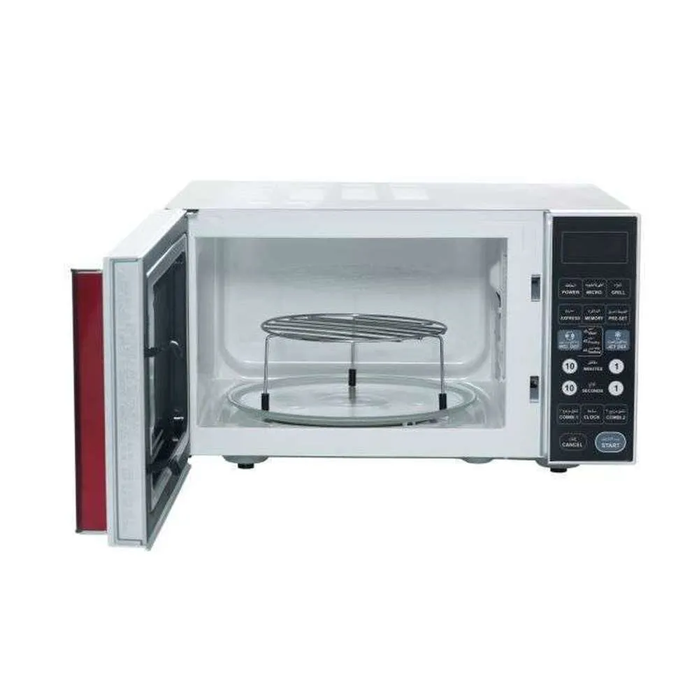 Geepas Microwave 27L Grill Stainless Steel 900W