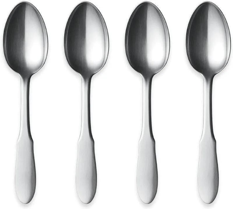 Georg Jensen Mitsra Dessert Spoon, Set Of 4