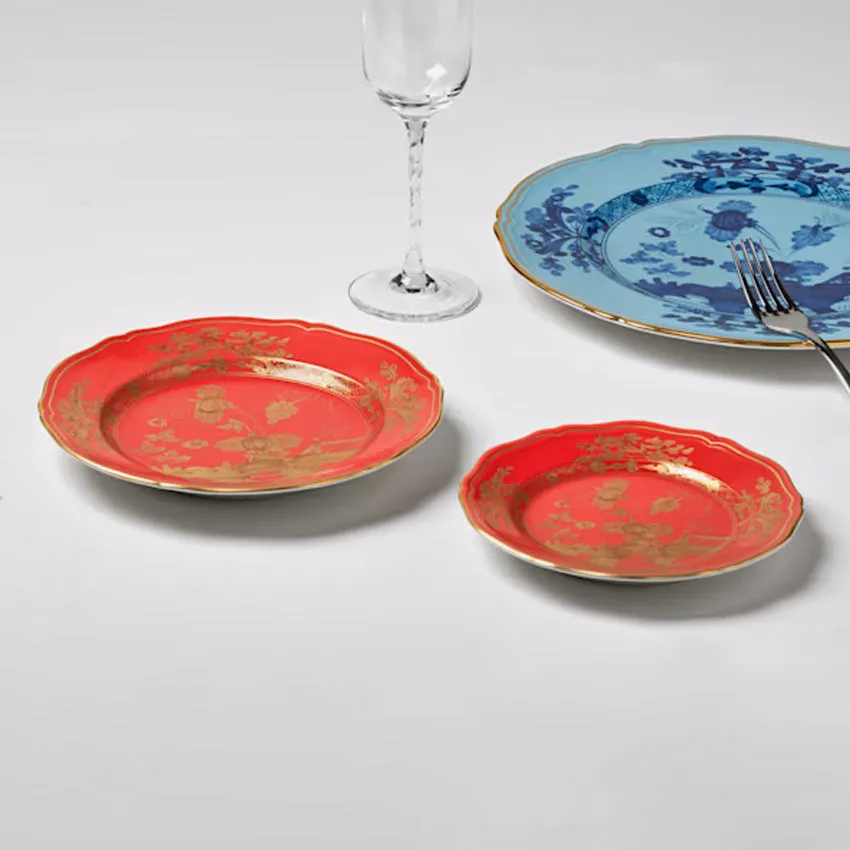 Ginori 1735 | Oriente Italiano Gold Plate - Rubrum