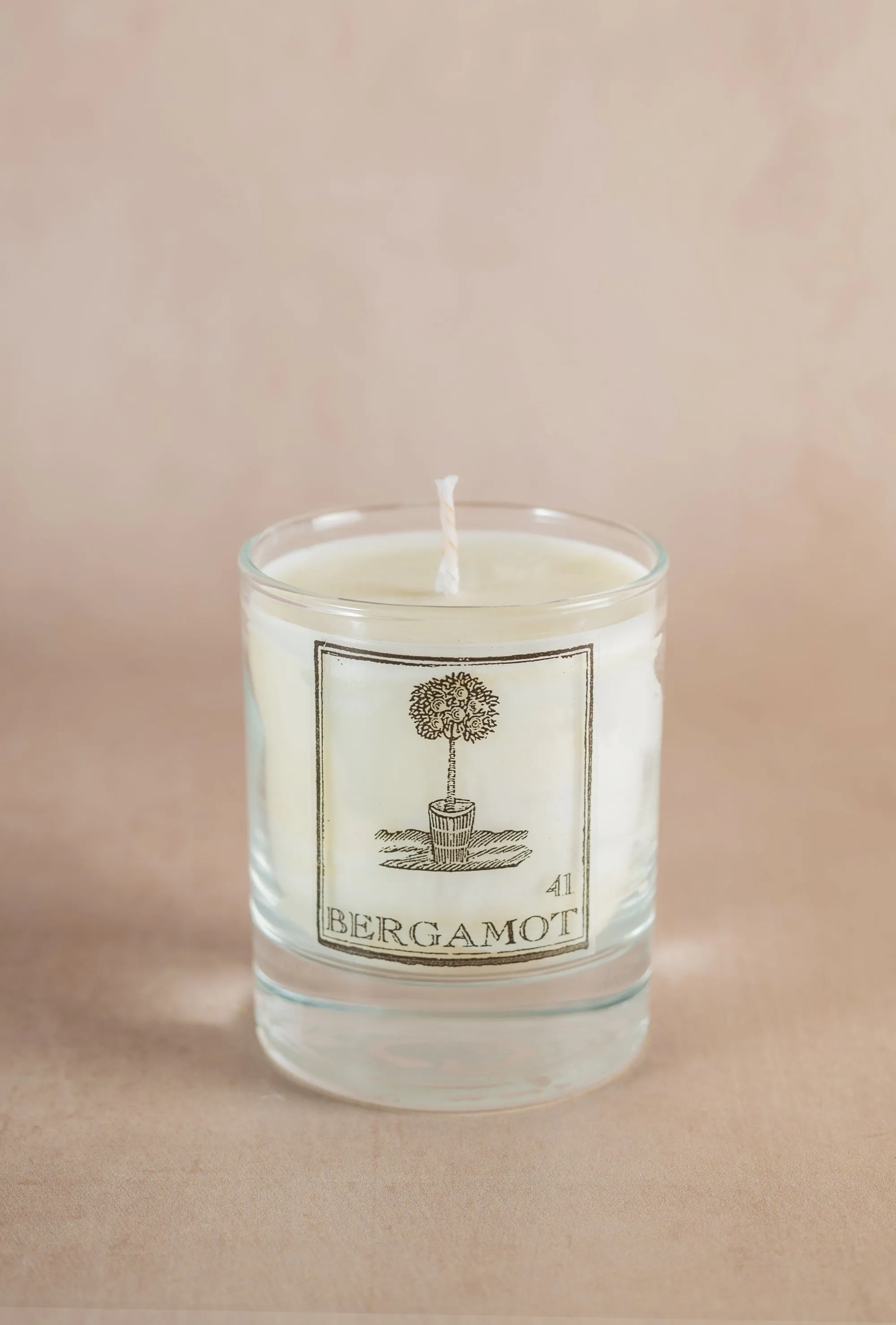 Glass Candle No.41 Bergamot