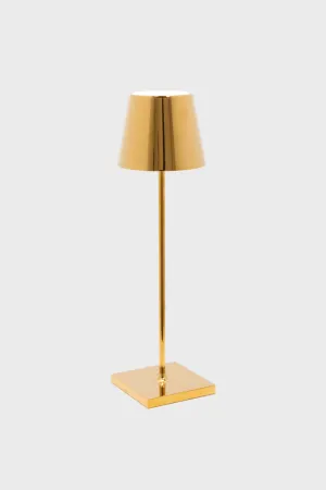 Glossy Gold Poldina Pro Table Lamp