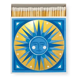 Golden Sun Square Match Box