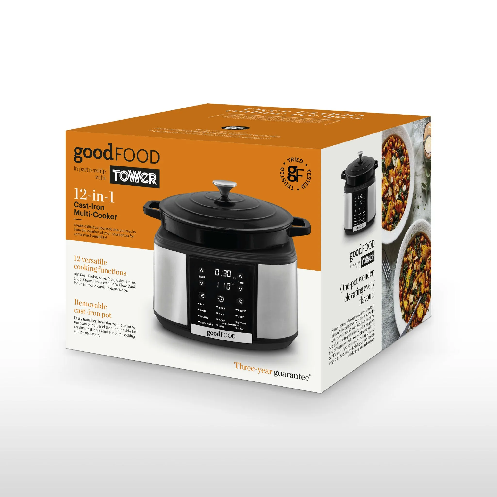 Good Food by Tower 12 in 1 Multi Cooker