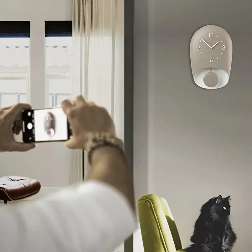 Guzzini | Bell Home Clock with Pendulum