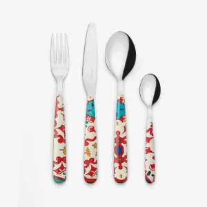 Guzzini | "Flower & Lemon" 24-Piece Cutlery Set