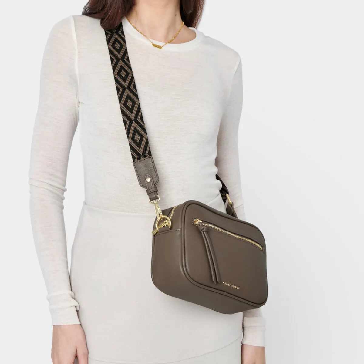 Hallie Crossbody Bag | Mink