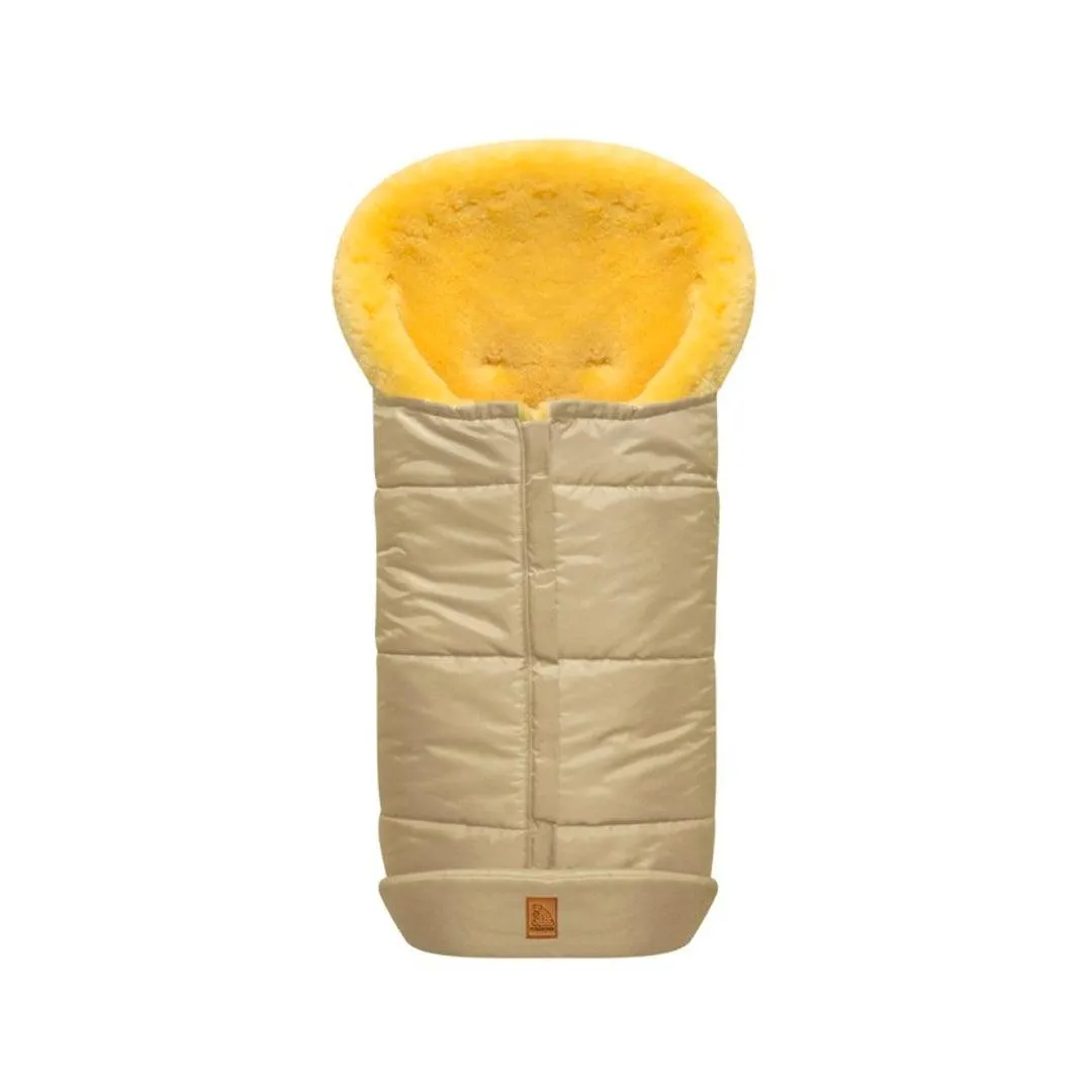 Heitmann Premium Lambskin Cosy Toes Footmuff - Beige