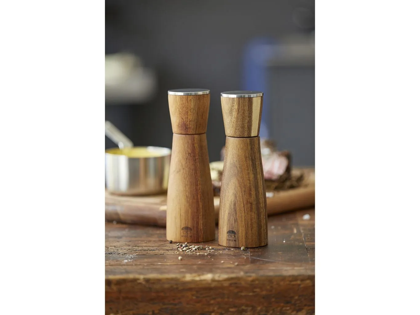 Holm Salt & Pepper 20.5, Acacia Wood