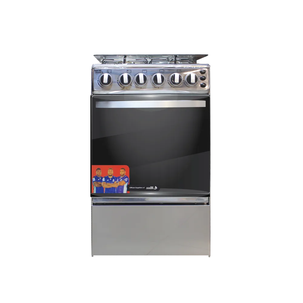 Home Basics Freestanding 4B Cooker Stainless Steel